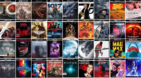 50 best blu ray movies.